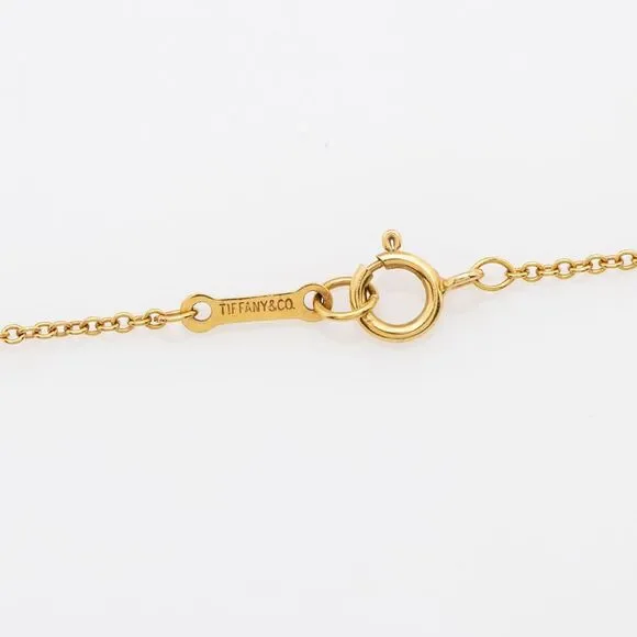 Tiffany & Co. Elsa Peretti 18k Gold Bean 9mm Necklace - Picture 4 of 6